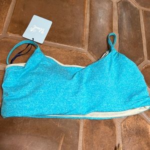 Bleuet Petal padded bra blue/silver size 14